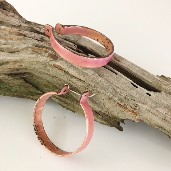 Anthropologie Mellow Hoop Earrings Melanie Rice